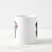 Patriotic Rottweiler Kaffeetasse (Mittel)