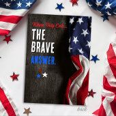 Patriotic Rustic US Flag Military Send-Off Party Einladung