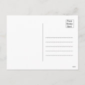 Patriotic Salute Feiertagspostkarte (Rückseite)