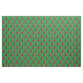 Patriotic Sambia Flag Black Border Stoff (Yard (91,4 cm))