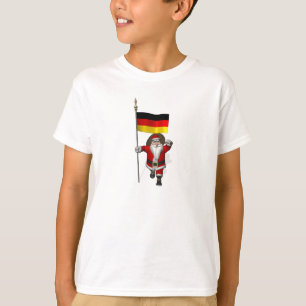 Patriotic Santa Claus Lieben Deutschland T-Shirt