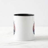 Patriotic Sasquatch Tasse (Zentrum)