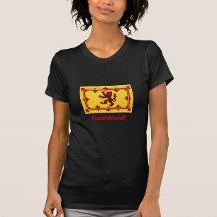 Patriotic Scottish Flag & Rampant Lion, Schottland T-Shirt