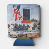 Patriotic Scottish Terriers Dosenkühler (Rückseite)