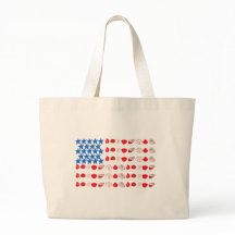 Patriotic Seashell & Starfish American Flag