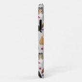 Patriotic Sheltie Shetland Sheepdog Case-Mate iPhone Hülle (Hinten/Rechts)