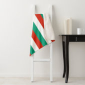 Patriotic Sherpa Blanket mit bulgarischer Flagge Sherpadecke (Beispiel)