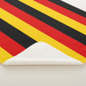 Patriotic Sherpa Blanket mit Bundesflagge Sherpadecke (3/4)