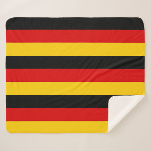 Patriotic Sherpa Blanket mit Bundesflagge Sherpadecke