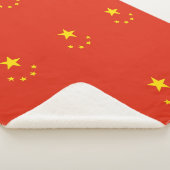 Patriotic Sherpa Blanket mit China Sherpadecke (3/4)