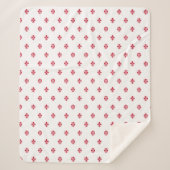 Patriotic Sherpa Blanket mit der Fahne von Florenz Sherpadecke (Vorderseite)