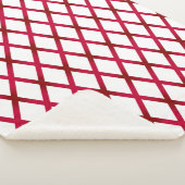 Patriotic Sherpa Blanket mit der Flagge von Alabam Sherpadecke (3/4)