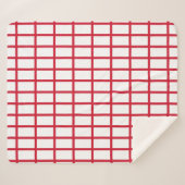 Patriotic Sherpa Blanket mit englischer Flagge Sherpadecke (Vorderseite (Horizontal))