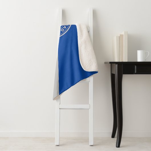 Patriotic Sherpa Blanket mit Fahne von Las Vegas Sherpadecke (Beispiel)