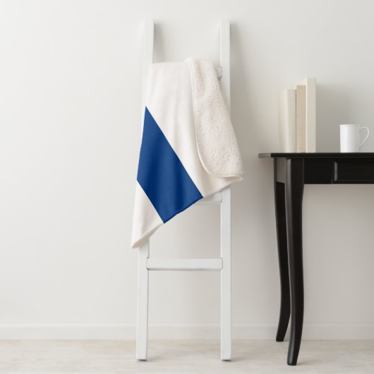 Patriotic Sherpa Blanket mit finnischer Flagge Sherpadecke (Beispiel)