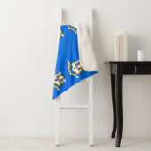 Patriotic Sherpa Blanket mit Flagge von Connecticu Sherpadecke (Beispiel)