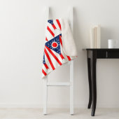 Patriotic Sherpa Blanket mit Ohio-Flagge Sherpadecke (Beispiel)