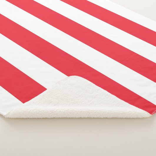 Patriotic Sherpa Blanket mit österreichischer Flag Sherpadecke (3/4)