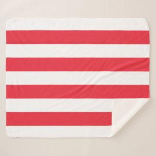 Patriotic Sherpa Blanket mit österreichischer Flag Sherpadecke