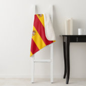Patriotic Sherpa Blanket mit spanischer Flagge Sherpadecke (Beispiel)