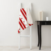 Patriotic Sherpa Blanket mit Washington DC Flagge Sherpadecke (Beispiel)