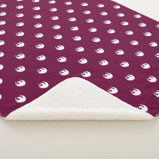 Patriotic Sherpa Blanket with flag of Phoenix City Sherpadecke (3/4)