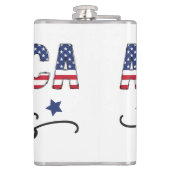 patriotic shirt america shirt 4th of july  flachmann (Rückseite)