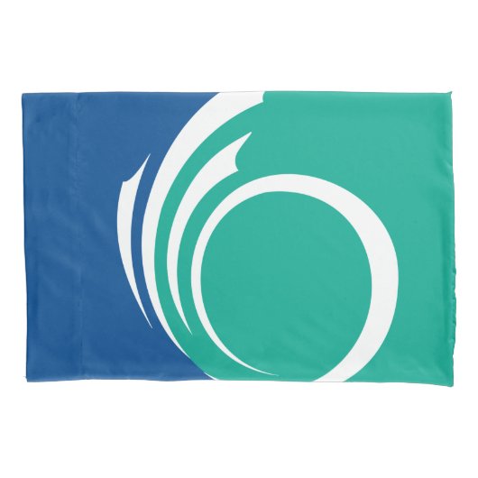 Patriotic Single Pillowcase with flag of Ottawa Kissenbezug (Vorderseite)