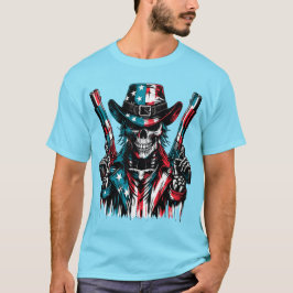 Patriotic Skull T-Shirt