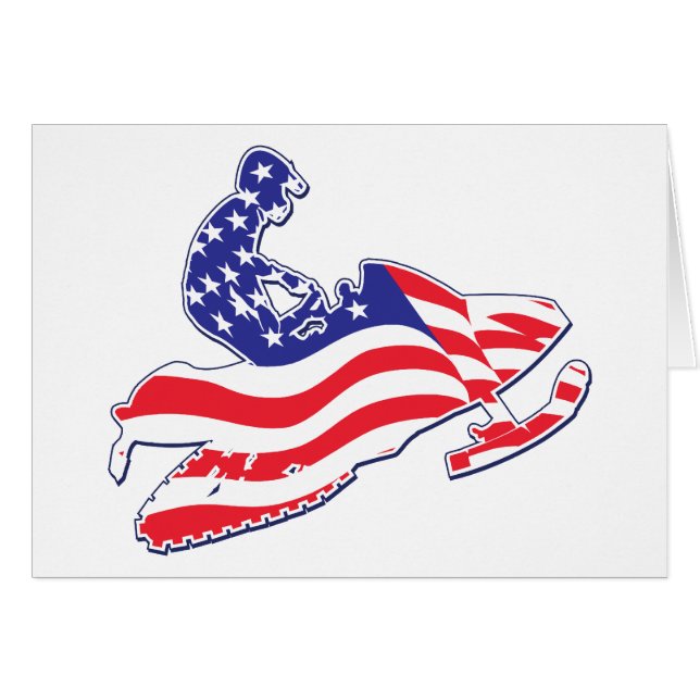 Patriotic-Sledder (Vorderseite (Horizontal))