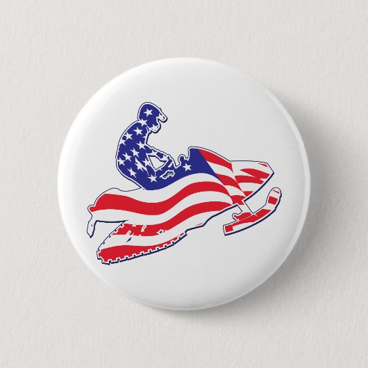 Patriotic-Sledder Button (Vorderseite)