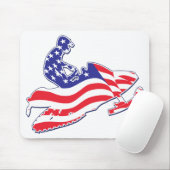 Patriotic-Sledder Mousepad (Mit Mouse)