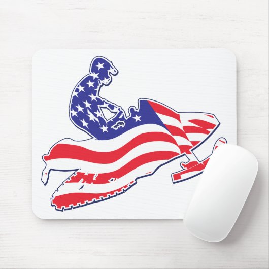 Patriotic-Sledder Mousepad (Mit Mouse)