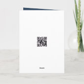 Patriotic Snowman Family With American Flag Karte (Rückseite)