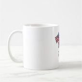 Patriotic Snowman Tasse (Links)