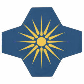 Patriotic Soccer Ball with Flag of Macedonia (Flach)