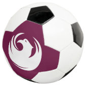 Patriotic Soccer Ball with Flag of Phoenix City (Dreiviertel)