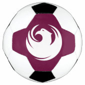 Patriotic Soccer Ball with Flag of Phoenix City (Vorderseite)