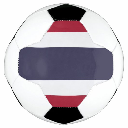 Patriotic Soccer Ball with Flag of Thailand (Vorderseite)
