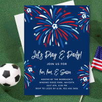 Patriotic Soccer & Fireworks 4. Juli Party