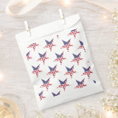 Patriotic Star American Flag Patriotic Gevor Bag Geschenktütchen (Ausgeschnitten)