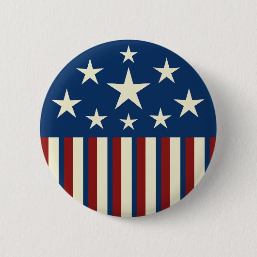 Patriotic Star Button (Vorderseite)