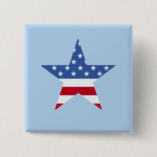 Patriotic Star Button (Vorderseite)