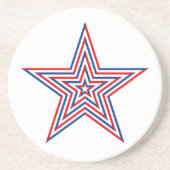 Patriotic Star Drink Untersetzer (Vorne)