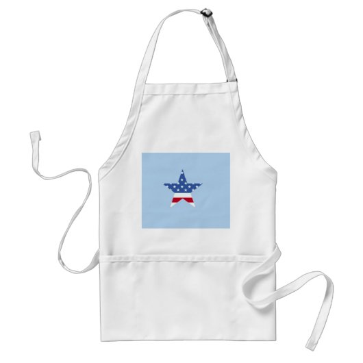 Patriotic Star Schürze (Vorne)