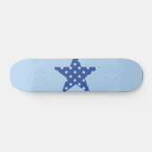 Patriotic Star Skateboard (Horizontal)