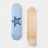 Patriotic Star Skateboard (Vorderseite)