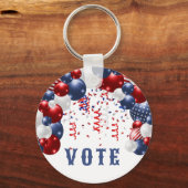 Patriotic Star Spangled Celebration Arch Schlüsselanhänger (Vorderseite)