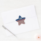 Patriotic Star Stickers (Umschlag)