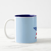 Patriotic Star Tasse (Links)